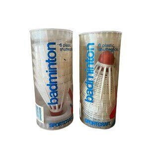 Vtg Badminton 11 Birdies Shuttlecocks In Original Packaging Sport Craft 00275